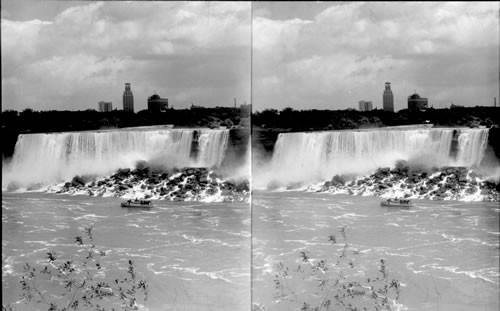 American Falls form Canadian Side. 600 W.T. No. 45