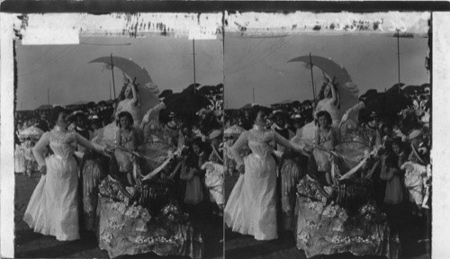 Pretty babies and their carriages in the baby parade, Asbury Park. N.J