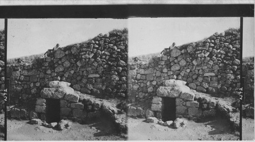 The Tomb of Lazarus, Bethany, Palestine