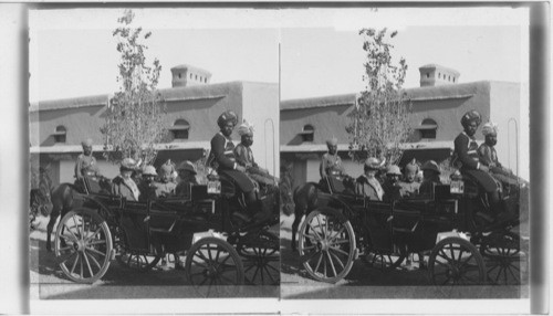 Prince of Wales, India. H.R.H. Leaving Landi Kotal