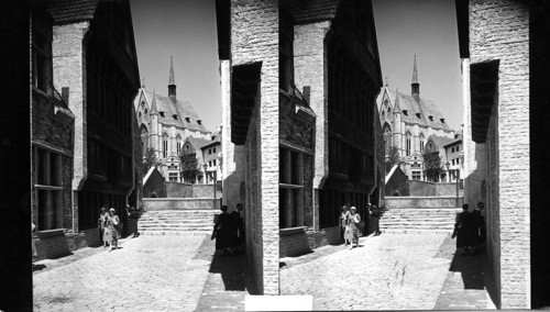 One of the Streets of the Belgian City