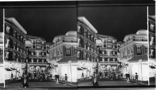 In the residence quarter of the wealthy natives Bombay, India