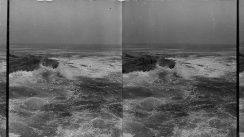 Surf at Andrews Point, Cape Ann, Mass