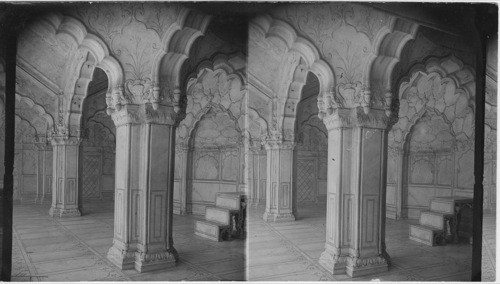 Interior of Pearl Mosque, Delhi, India