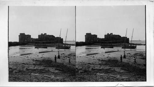 Es Sur or Ancient Tyre Looking S.W. from the Beach, Syria