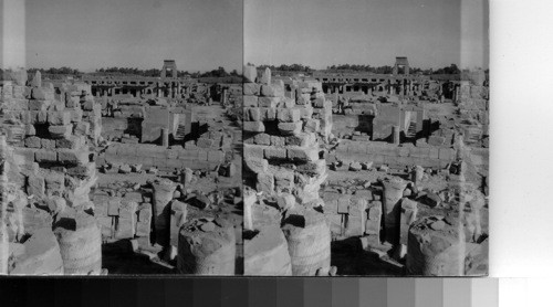 Temples at Karnak, Egypt