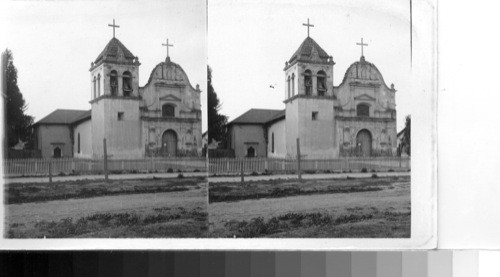 Old Mission House. Built by the Franciscan Fathers, Monterey