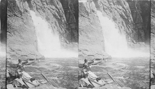 Linville Falls, the (Conspicuous) Conspicuous Falls in the Smokies of N.C. North Carolina. Returned Hermany Roberts order