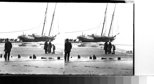 Wreck of a lumber schooner San Francisco, CA