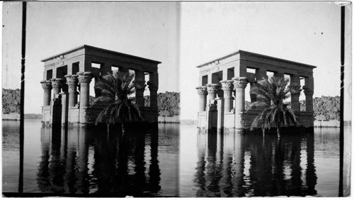 The manificent Ruins of the Kiosk at Philoe Looking S. W. Egypt