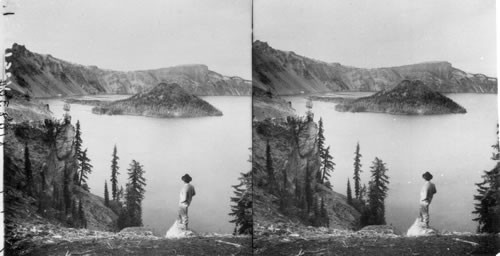 A lake with a wondrous story - Crater Lake, Oregon