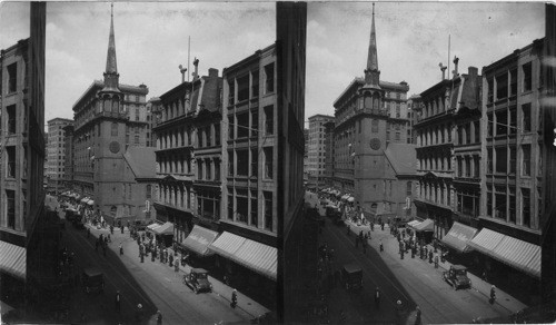 Washington St. and Old South Church