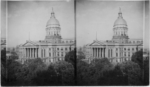 NE to capitol of Atlanta, Ga. from tower of Baptist Church