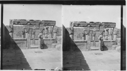 A Little Temple on the Roof of the Temple of Hathor, Denderah, Egypt