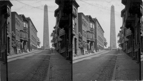 Bunker Hill Monument from Monument Park