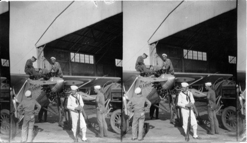 Filling the Tank of "The Spirit of St. Louis" with Gasoline. Washington, D.C