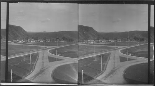 Rangers Hq. m Mammoth Hot Springs, Yellowstone National Park, Wyo. (Formerly Old Ft. Yellowstone)