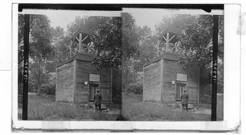 Old Belfry where Paul Revere rang out his alarm April 19th 1775. Lexington, Mass