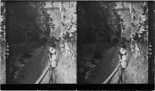 Looking Up Shadow Gorge. Watkins Glen