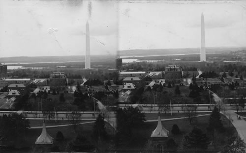 Agricultural Grounds from Smithsonian Tower