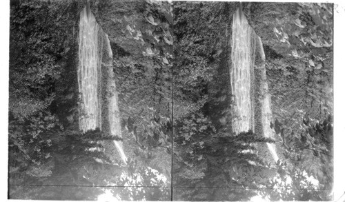 Upper Bridal Veil Falls, Columbia River Scenery. Oregon