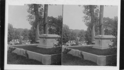 Resting place of Longfellow, Cambridge, Mass