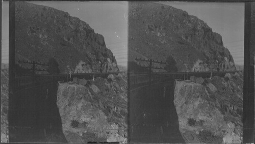 Presidential Special passing thru Bears Creek Canyon, Utah