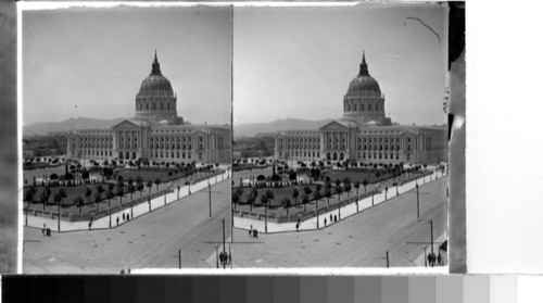 City Hall, San Francisco, California 1915