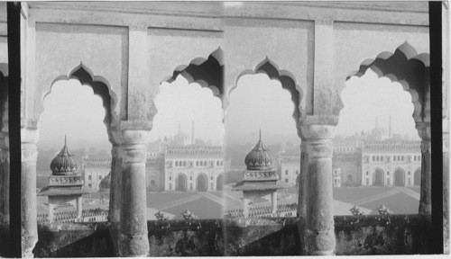 Gate on north side of Court of Imam - Bara - Lucknow. India