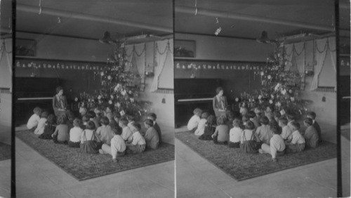 Kindergarten Christmas Tree. Fort Worth, Texas