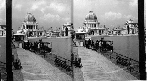 Great White City from the Basin, World's Columbian Exposition