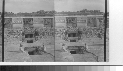 Entrance to South Temple, Mitla. Mexico