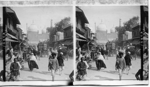 A street scene in Ancient Delhi - the “Rome of Asia.” India