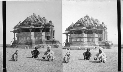 A small Jain Temple at Gwalior, India