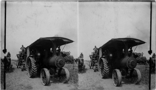 Traction Engine & Thresher, Illinois, USA