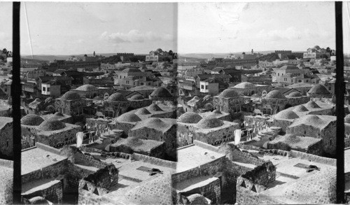 Jerusalem looking towards Mt. Zion, Palestine