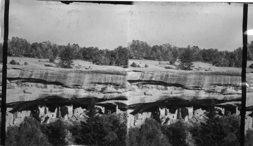 Spruce Tree House, Mesa Verde National Park. Colorado. [circa 1900]