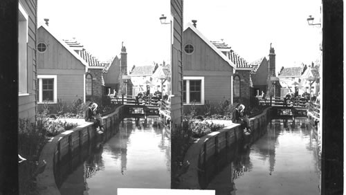 Romancing on the Canal, Dutch Village, A Century of Progress, Chicago, Ill