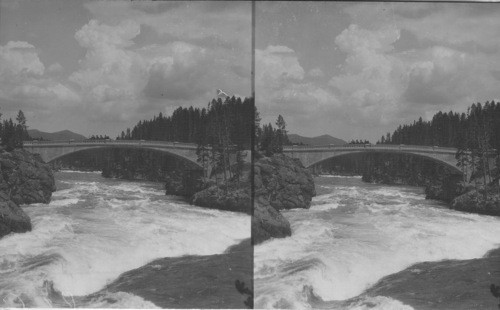 Chittenden Bridge, With Bridge, Yellowstone