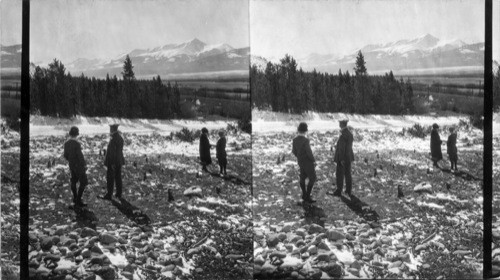 In the outskirts of Leadville, south to Mt. Elbert, the high pointed peak at right