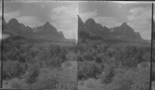 The Watchmen. See note on 47329. Zion National Park. Utah