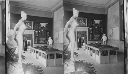 Statuary in Manufacturing Bldg., Italian Section. St. Louis World's Fair, Missouri