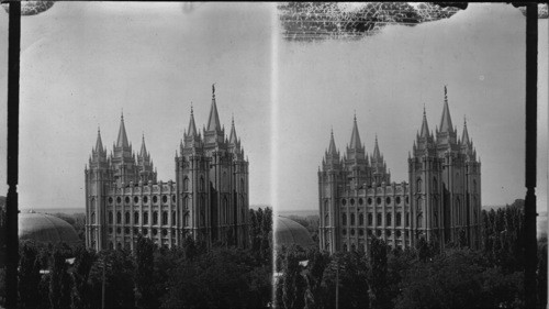 Mormon Temple, Salt Lake City, Utah