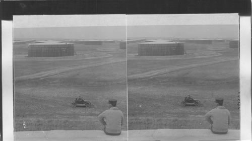 Tank Farm. Crushing Oil Field. Oklahoma