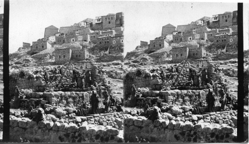 Job’s Well near Siloam, Palestine