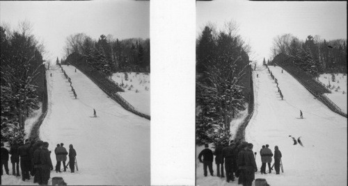 Reconditioning the Ski - Hill, Lake Placid, N.Y