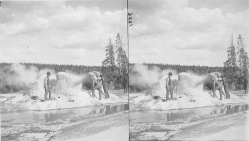 The Beautiful Grotto Cone, Upper Geyser Basin, Yellowstone National Park