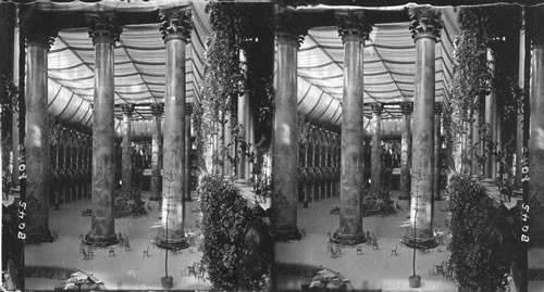 The Ball room, Pension Building. Inauguration of McKinley 1901, Washington, D.C