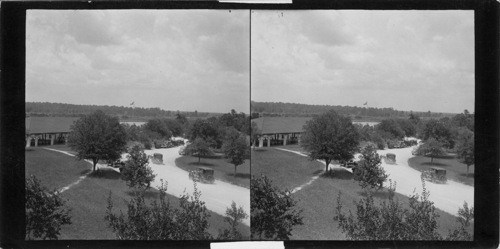 San Jacinto Battlegrounds and Buffalo Bayou from top of water tank