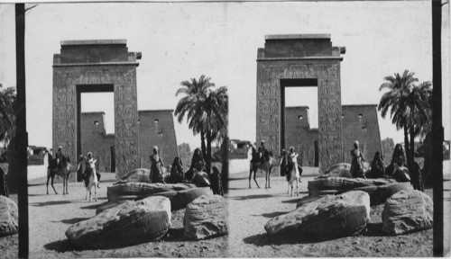 Portal of Eurgeta I - Temple of Karnak, Egypt